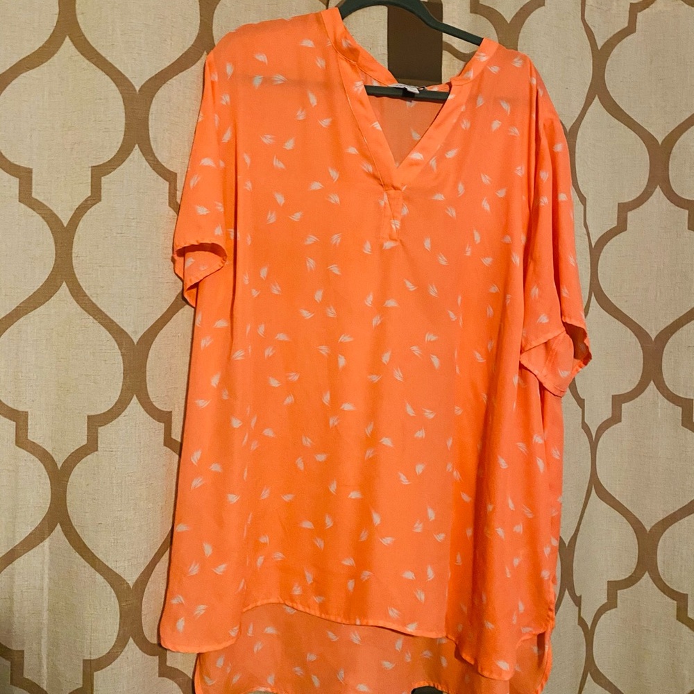 Orange Blouse